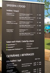 Tarifs repas Gamescom 2016