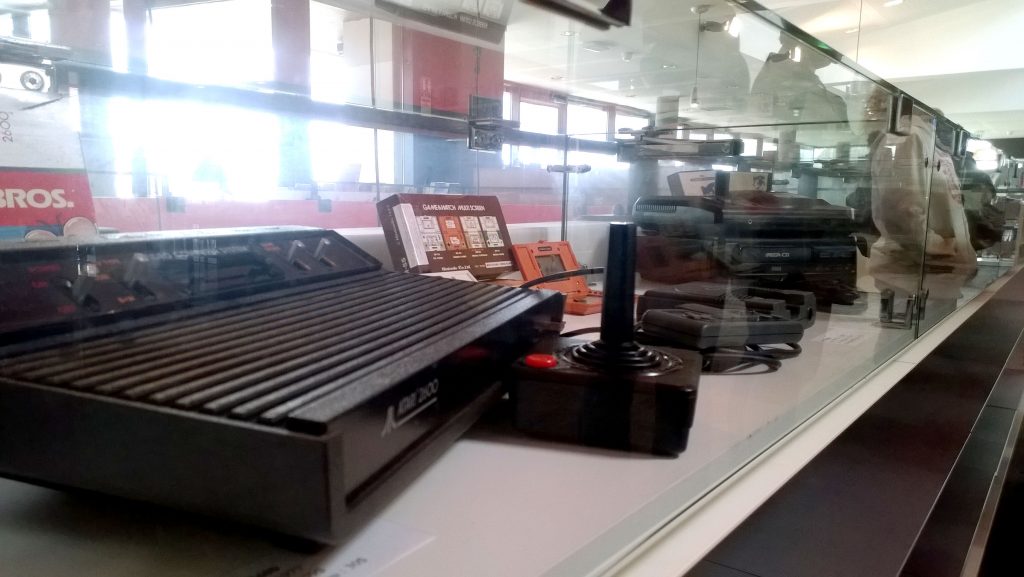 Photo de l'exposition Retrogaming de Cosne-sur-Loire.