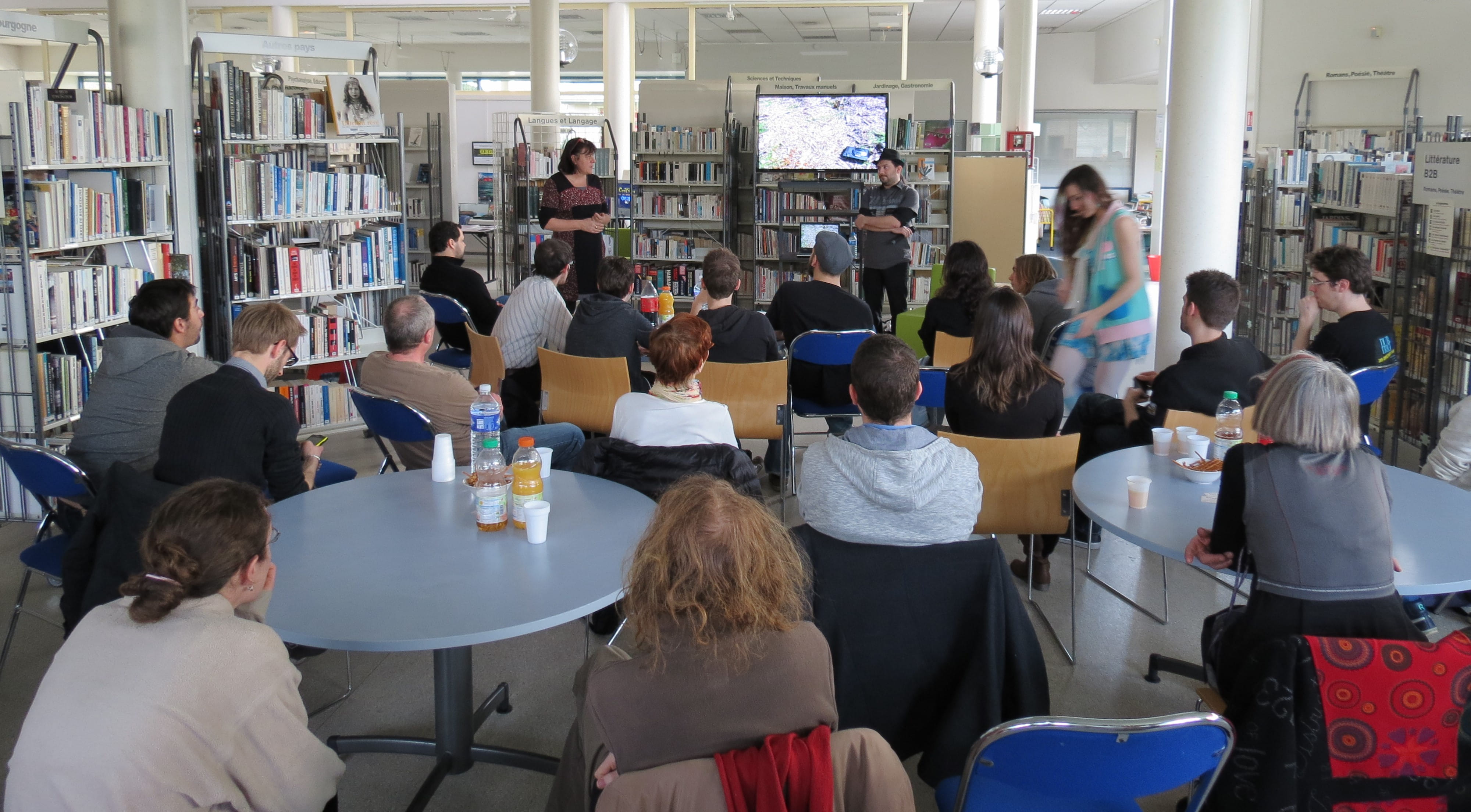Conférence histoire du JV à la médi@lude de Saint-Apollinaire