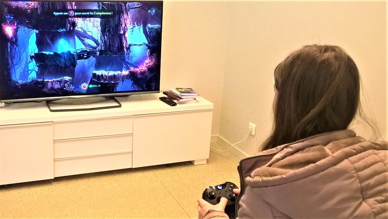 Découverte de jeux vidéo à la Médialude de Saint-Apollinaire